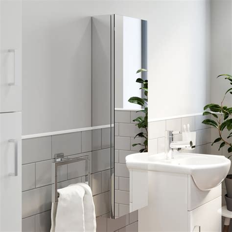 tall mirror cabinet stainless steel|large mirror cabinet for bathroom.